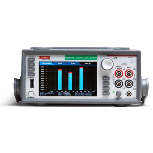 График на экране мультиметра DMM7510