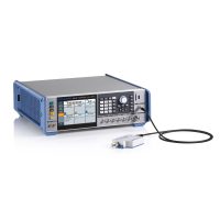 Генератор R&S®SMA100B с подключен-ным датчиком мощности Rohde & Schwarz