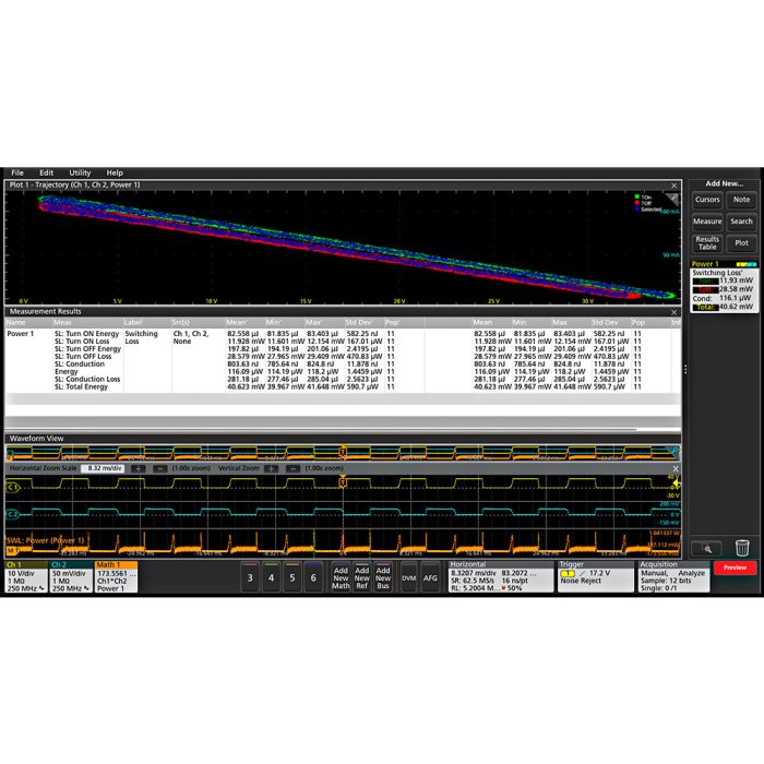 4-PWR-BAS - опция измерения мощности для осциллографов tektronix